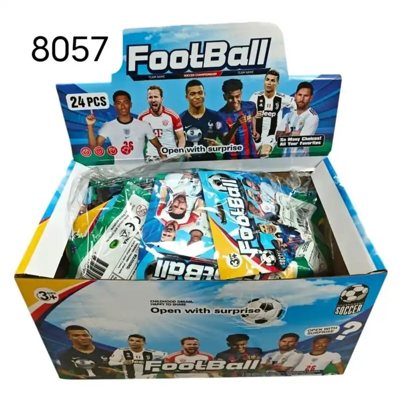 Zabawka Saszetki Football Niespodzianki Piłkarskie 24 szt. Display Wysoka jakość