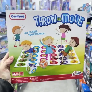 Gra planszowa Family Games Throw & Move PK12765 zręcznościowa Ekspresowa dostawa