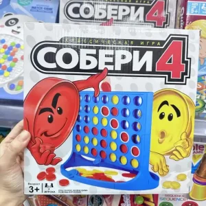 Gra "Zbierz 4" edukacyjna dla dzieci, klasyczna, 2-4 graczy Niska cena