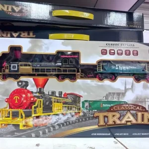 Zabawka pociąg klasyczny Classic Express PK12870 + 10 el. torów Ostatnie sztuki