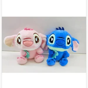 Zamów teraz Maskotka Pluszowa 23cm Stitch i Angel Różowa i Niebieska