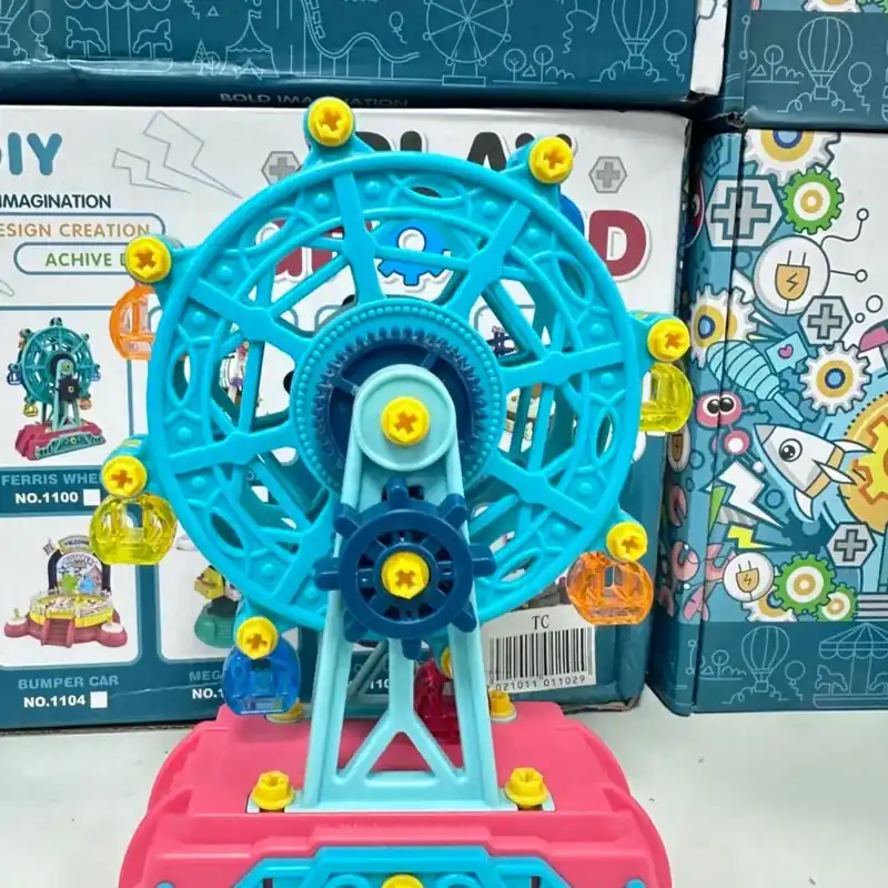 Taniej Zabawka DIY Młyńskie Koło Ferris Wheel Creation