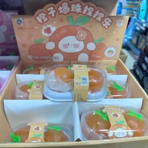 Wyjątkowa oferta Zabawki Squeeze pomarańczowe kulki sensoryczne gniotek pomarańcza