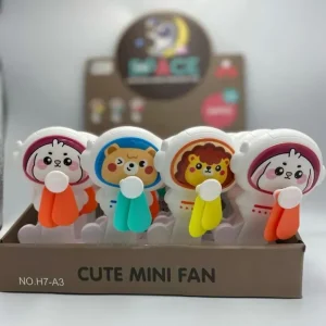 Zabawka Cute Fox Fan Toys - Ręczny Mini Wentylator Astronauta 12szt Okazja