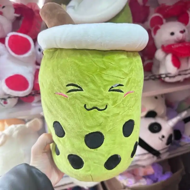 Wysoka jakość Maskotka Pluszowa Bubble Tea 27cm Zielona