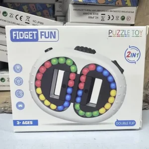 Zniżka Zabawka Fidget Fun Puzzle Toy 2in1 Double Flip Logiczna