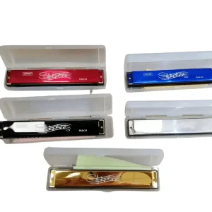 Premium Zabawka Harmonijka 24 kanały Yuemei, mix kolorów, 12 szt.