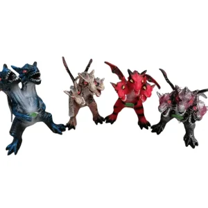 Zabawki Smoki Trzygłowe Mix 6 szt. Dinosaur Promocja