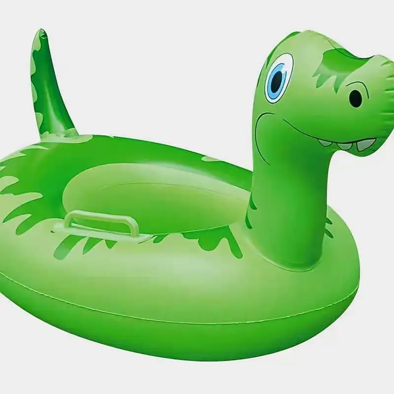 Darmowa dostawa Koło do Pływania z Siedziskiem Dinozaur Zielony z Uchwytami