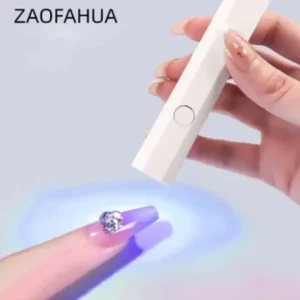 Mini Lampa UV/LED do Paznokci Przenośna Biała ZAOFAHUA Rabat