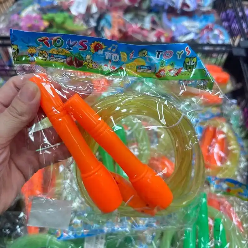 Zamów dziś Skakanka Sportowa dla Dzieci, Plastikowe Rączki, Mix Kolorów