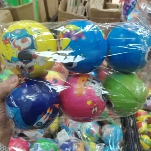 Zabawka Piłka dla Dzieci Miękka Piankowa Kosmos 12 szt. PK15268 Nowość