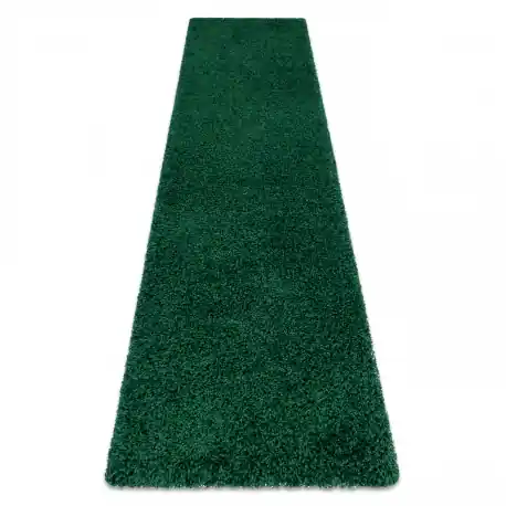 Tylko do końca tygodnia Dywan, Chodnik SOFFI shaggy 5cm butelkowa zieleń - do kuchni, przedpokoju, na korytarz