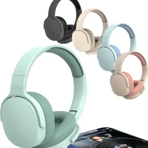 Zniżka Słuchawki bezprzewodowe Bluetooth nauszne, mix kolorów, 6 szt.