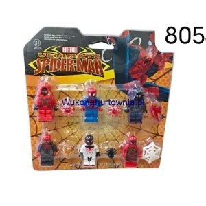 Zestaw 6 mini figurek Spider-Man klocki styl LEGO PK15567 Niska cena