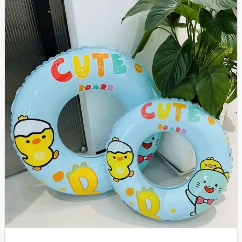 Zamów teraz Koło do pływania 90cm błękitne wzór Cute Roarr kaczuszka
