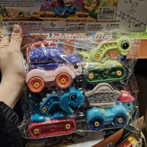 Zabawka DIY Samochody Dino Skręcane Zestaw 4 szt. PK16751 Zamów teraz
