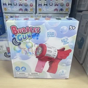 Wyprzedaż Pistolety Bubble Gun z efektami świetlnymi i dźwiękowymi, 6 szt. Mix