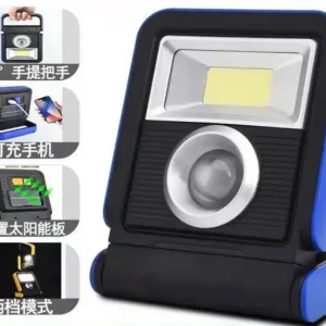 Tylko dziś Lampa Solarna Przenośna COB LED z Powerbankiem 6szt