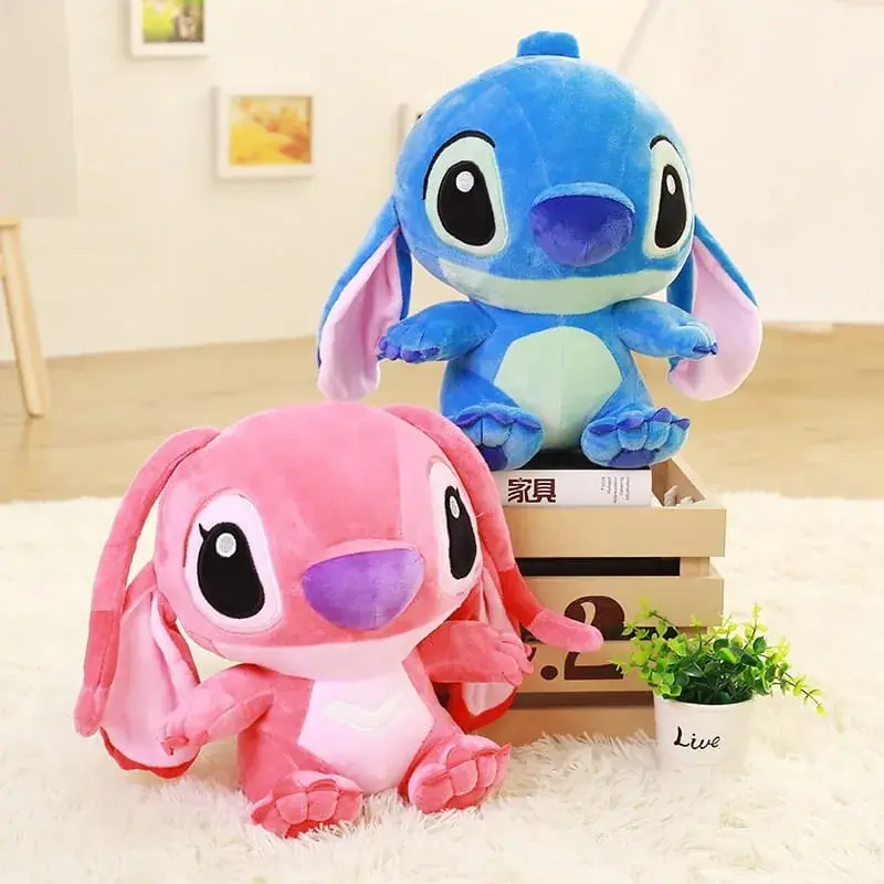 Wyprzedaż Maskotka Pluszowa Stitch 35cm Niebieski i Różowy Mix 12szt