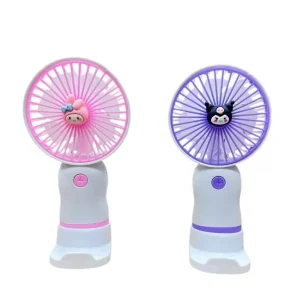 Zniżka Zabawka Mini Fan Kuromi - Przenośny Wentylator Ręczny Mix 12szt