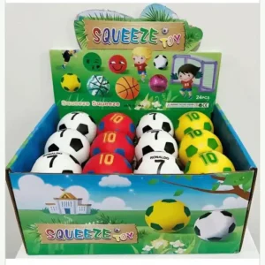 Zabawka Piłka Gniotek Antystresowa Squeeze Toy 24 szt. Tylko do końca tygodnia