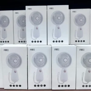Taniej Mini Fan dla Dzieci - Ręczny Wentylator USB, Biały (12 szt.)