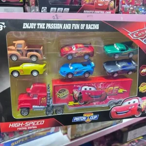 Zestaw Samochodowy Cars 3 - Laweta + 6 Autek Wyścigowych Tylko do końca tygodnia