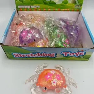 Zamów dziś Zabawka Stretching Toys Krab z Brokatem i Kwiatami, 12 szt.