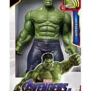 Bezpieczne zakupy Figurki Avengers Hulk Titan Hero Tech z dźwiękiem 6 szt.
