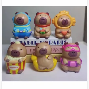 Zabawka Squishy Kapibara Antystresowa Mix Wzorów 24 szt. Dostępne od ręki