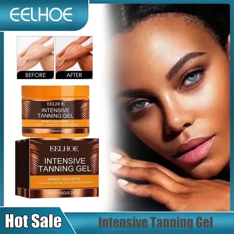 Tylko do końca tygodnia Żel do Opalania do Twarzy EELHOE 150g Intensive Tanning Gel