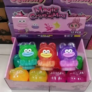 Zabawka Crystal Mud Magic - Slime Brokatowy Postacie, 12 szt. Wysoka jakość