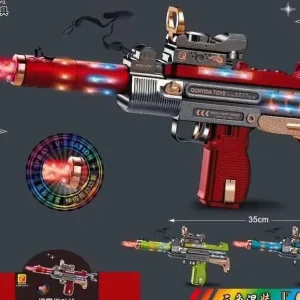Wyprzedaż Pistolety Electric Gun 35cm - Światło, Dźwięk, Spray, Wibracje