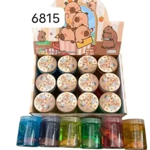 Zabawka Crystal Mud Kapibara - Kolorowy Slime z Figurką 24szt Super okazja