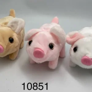 Wyprzedaż Maskotka Pluszowa na Baterie Świnka, Mix Kolorów