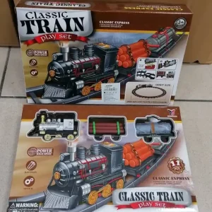 Bezpieczna płatność Zestaw Kolejka Classic Train Play Set, 11 el., Tory 46x46cm