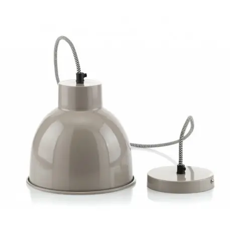Szybka dostawa Lampa Metalowa Aluro Nuno Szara
