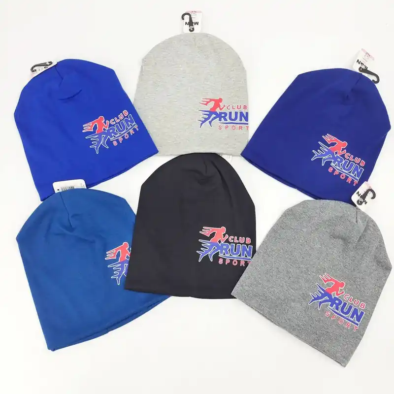 Premium Czapki dziecięce Club Run Sport, zestaw 6 szt