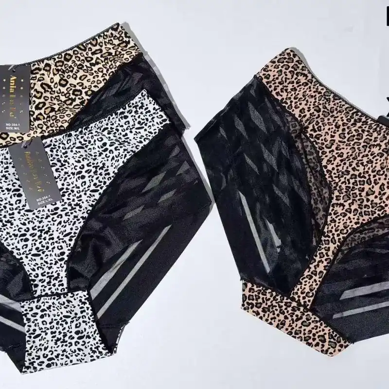 Majtki damskie bikinis wzór panterkowy S-XXL No.354-1 Wyjątkowa oferta