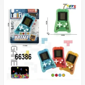 Tani Mini Zabawka Tetris Puzzle Game 17x10x3 cm