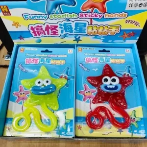 Zabawki Funny Starfish Sticky Hands Wyprzedaż
