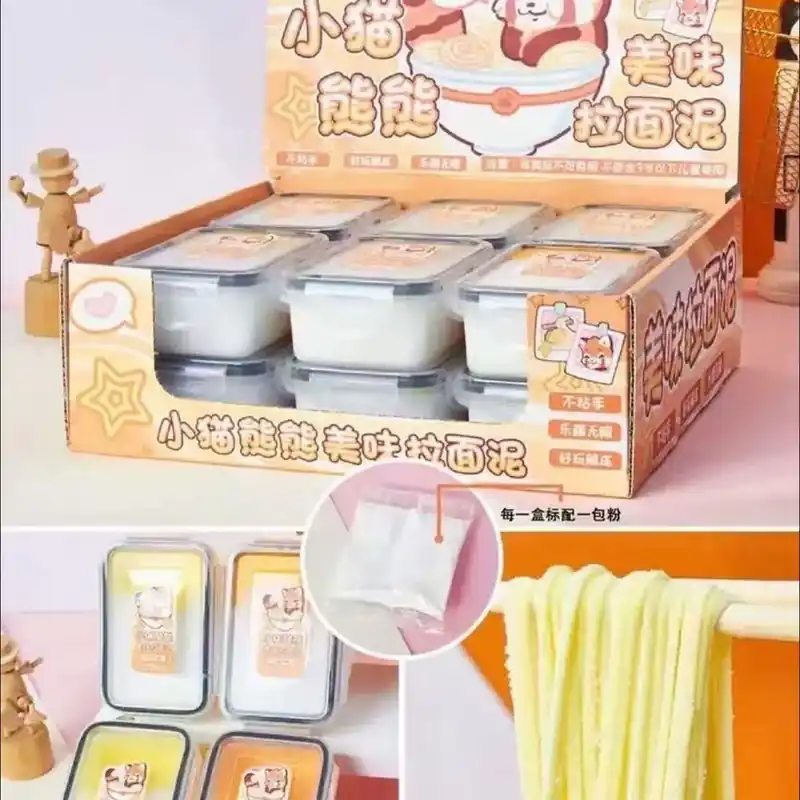 Zabawki Slime Ramen Lis - 6 szt w blistrze Obniżka ceny