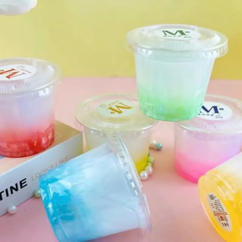 Zabawki Slime w kubeczkach kolorowych 24 szt Ostatnie sztuki