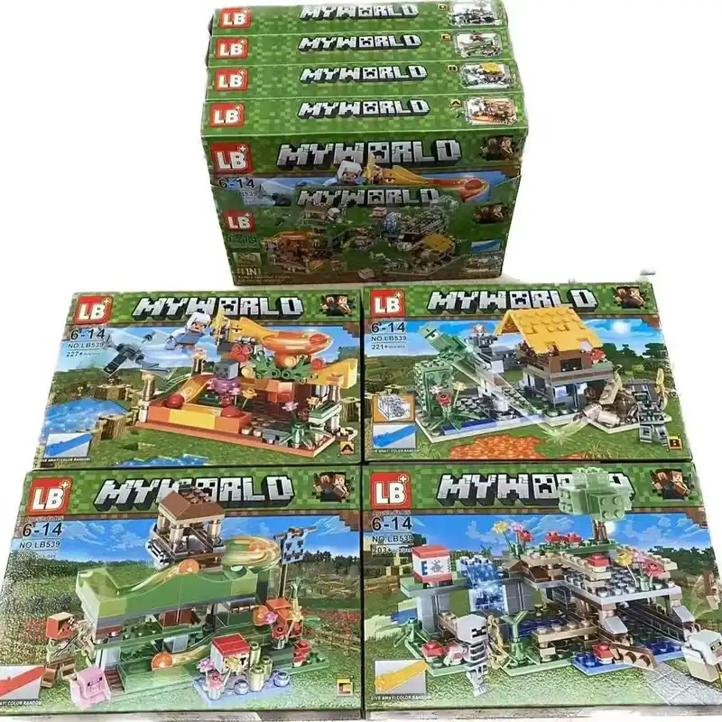 Zestaw klocków LB My World Minecraft 4 modele Zamów dziś