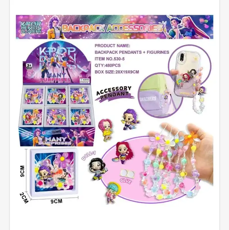 Zabawki Kpop Biżuteria i Figurki Plecakowe 480 szt Hit sprzedaży