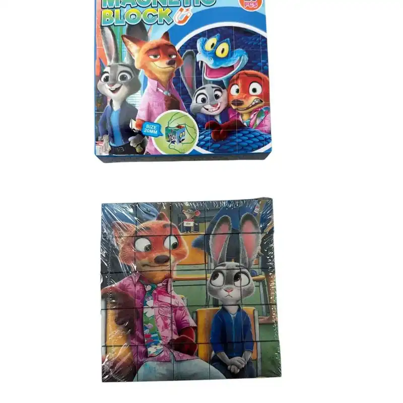 Tani Klocki Magnetyczne Zootopia 25PCS