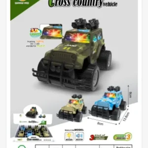 Zabawka Cross Country Vehicle z światłem i muzyką Bezpieczne zakupy