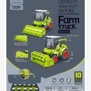 Zabawki Farm Truck Series ciągnik z przyczepą 10szt Sprawdź teraz