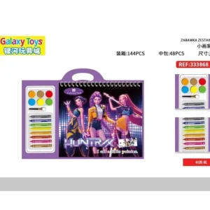 Zestaw farb i kredek Galaxy Toys HUNTRX 44PCS REF 33668 Tylko dziś